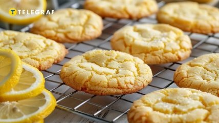 Лимонное печенье получается очень вкусное и ароматное (изображение создано с помощью ИИ)