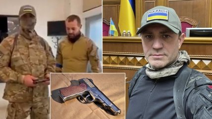 Николай Тищенко получил пистолет в апреле