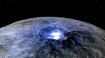 На карликовой планете Церере обнаружены следы криовулканов