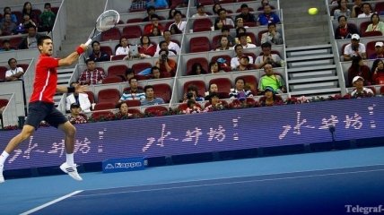Джокович одержал 2-ю победу на турнире в Пекине