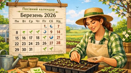Посевной календарь на март 2026
