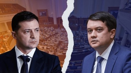 Зеленского не устраивает критика от Разумкова
