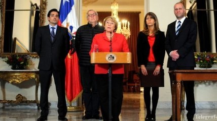 Президент Чили отменила все запланированные мероприятия из-за землетрясения