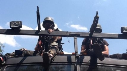 Силы АТО снова контролируют Новоазовск Донецкой области