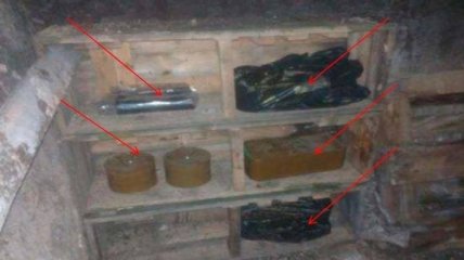 В Донецкой области обнаружен схрон с боеприпасами
