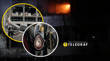 Последствия обстрела Киева 25 ноября 2025