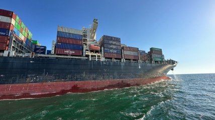 Корабль Joseph Schulte рискнул выйти из порта в Одессе после того, как россия объявила о "блокаде"