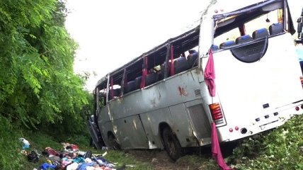  Водитель автобуса, разбившегося на Черниговщине, находится в СИЗО