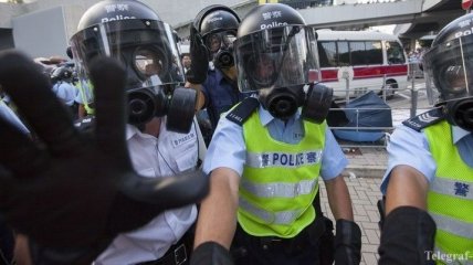 В Гонконге произошли столкновения демонстрантов с полицией