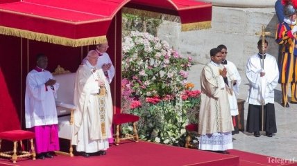 Папа Римский попросил Христа вдохновлять мирные инициативы в Украине