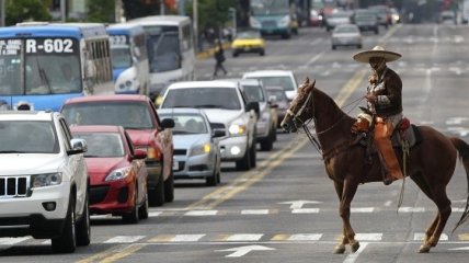 Столица Мексики ставит рекорды по количеству автомобилей
