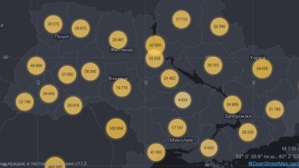 У трьох областях України в листопаді помітно покращилася ситуація з COVID-19