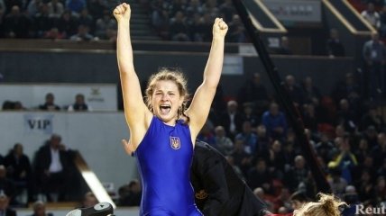 Алина Стадник-Махиня - чемпионка мира по борьбе
