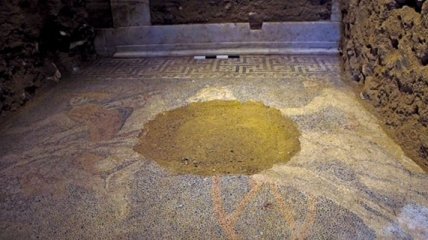 В греческой гробнице обнаружили мозаику, которым более 2300 лет  