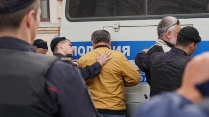 В Москве количество задержанных превысило 1100 человек