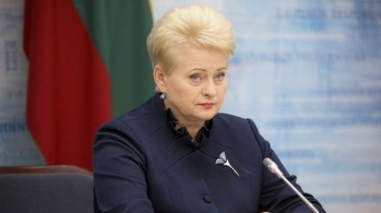 Грибаускайте: Литва должна быть готова к любым действиям со стороны РФ 