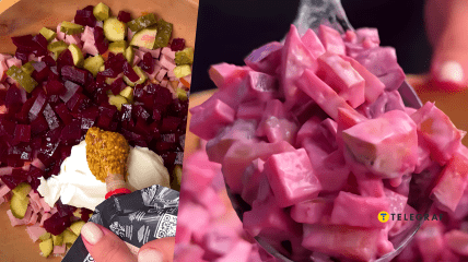 Салат из свеклы