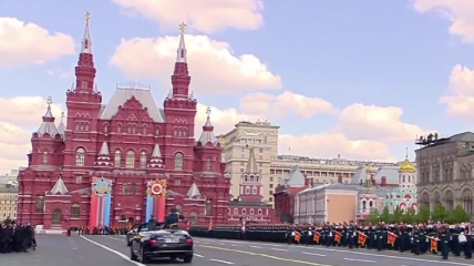 В Москве прошел парад на 9 мая