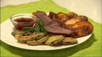 Хрустящее филе ягненка