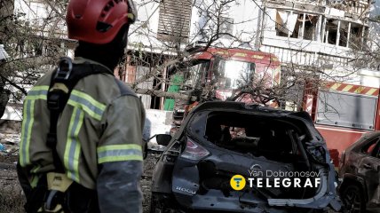Последствия обстрела дома