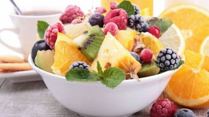 Рецепт дня: фруктовый салат с йогуртом
