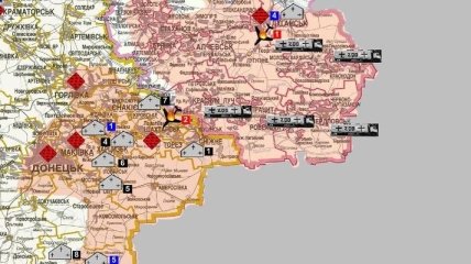 В СБУ создали карту концлагерей и захоронений на Донбассе