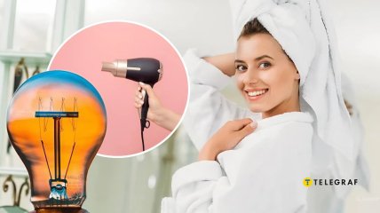 Как высушить волосы без света