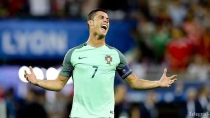 Португалия - Уэльс: Роналду признан лучшим игроком матча