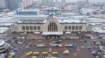 В Киеве эвакуировали железнодорожный вокзал