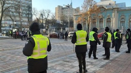 У центрі столиці поліція посилила заходи безпеки