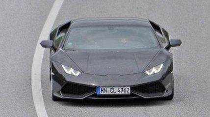Lamborghini Huracan SV замечен на тестах