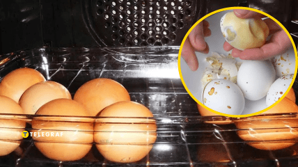 Запечені в духовці яйця