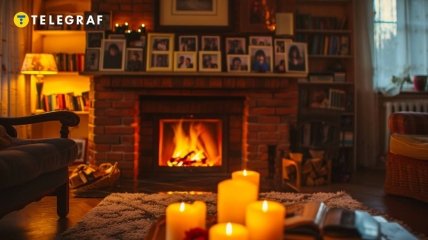 Зажгите свечи во время ужина, чтобы создать атмосферу уюта и тепла (фото создано с помощью ИИ)