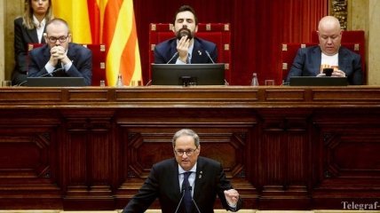 В парламенте Каталонии призывают к новому голосованию за независимость