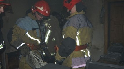 В Ужгороде произошел пожар в помещении Госэкоинспекции