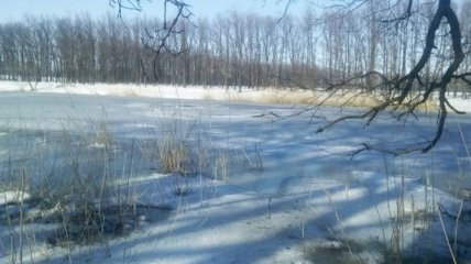 В Харьковской области рыбак провалился под лед и утонул