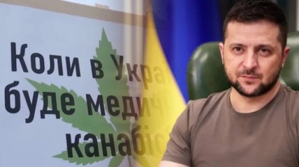 Володимир Зеленський висловився про легалізацію медичного канабісу