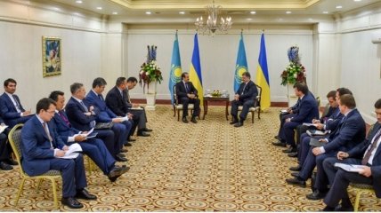 Что обсуждалось на встрече Порошенко и премьер-министра Казахстана