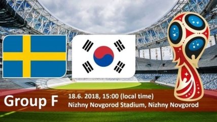 Швеция – Южная Корея: стартовые составы команд