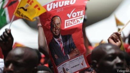 Ухуру Кениатта - лидер президентских выборов в Кении
