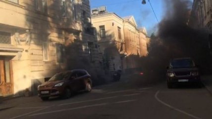 В Москве произошло нападение на посольство Латвии