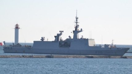 В Одессу прибыл ракетный фрегат ВМС Франции