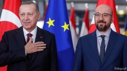 Ердоган відмовився від рукостискань із високопосадовцями в Бельгії