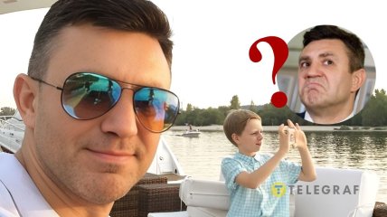 Николай Тищенко с сыном Даниилом