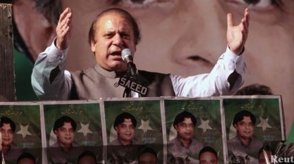 На выборах в Пакистане лидирует партия Наваза Шарифа