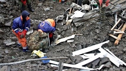 В Грузии спасатели эвакуировали около 200 человек из селевой зоны
