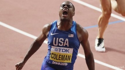 Американец Коулман стал чемпионом мира в беге на 100 м с лучшим результатом года (Фото, Видео)