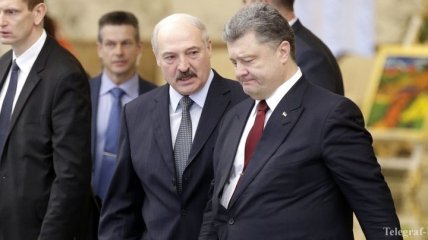 Завтра состоится двусторонний визит Порошенко и Лукашенко