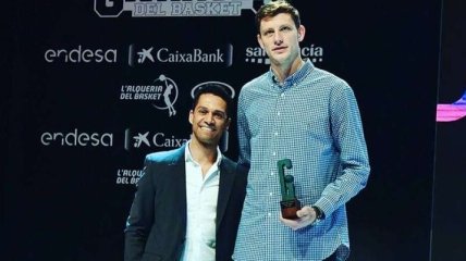 Украинский баскетболист получил приз самому прогрессирующему игроку Испании