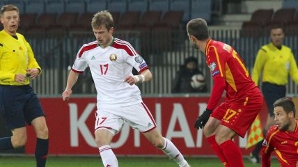 На матч Беларусь - Македония пришло чуть более тысячи болельщиков